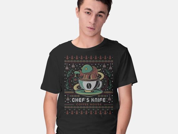 Chefs Knife Coffee Ugly Sweater