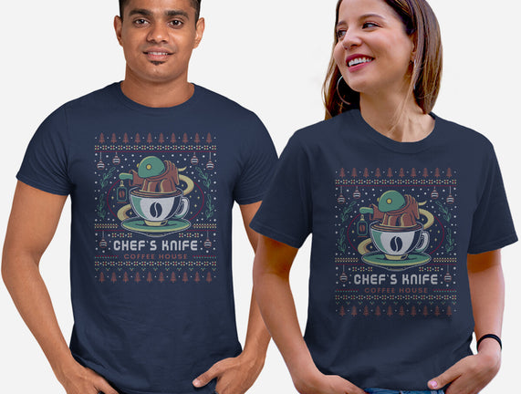 Chefs Knife Coffee Ugly Sweater