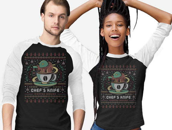Chefs Knife Coffee Ugly Sweater