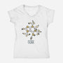 Chemical Happiness-Womens-V-Neck-Tee-palmstreet