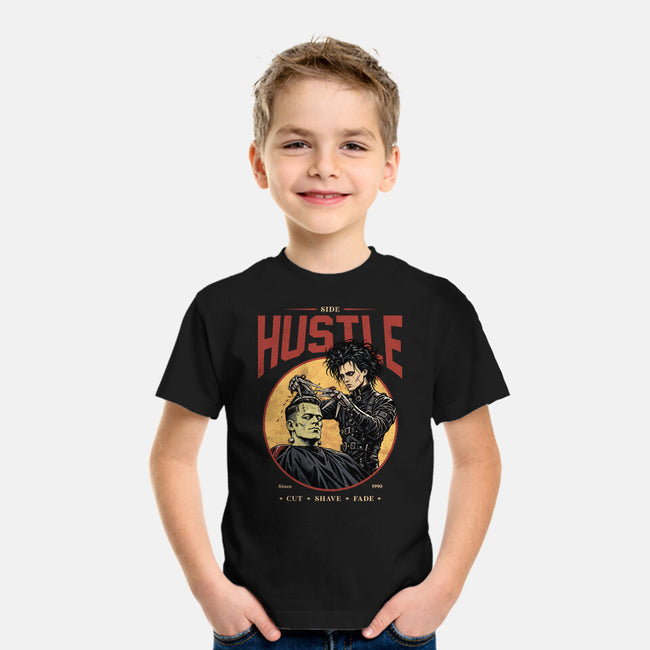 Scissorhands Barbershop-Youth-Basic-Tee-alfbocreative