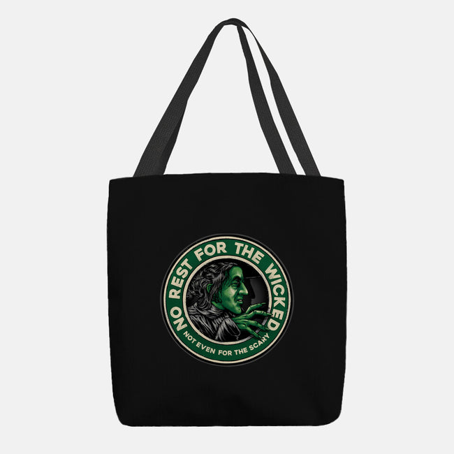 Not Even For The Scary-None-Basic Tote-Bag-glitchygorilla