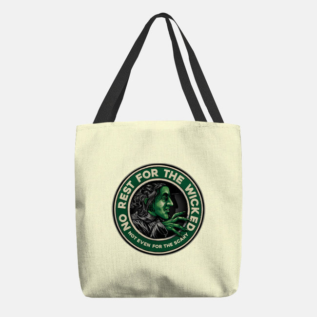 Not Even For The Scary-None-Basic Tote-Bag-glitchygorilla