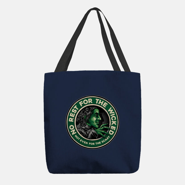 Not Even For The Scary-None-Basic Tote-Bag-glitchygorilla