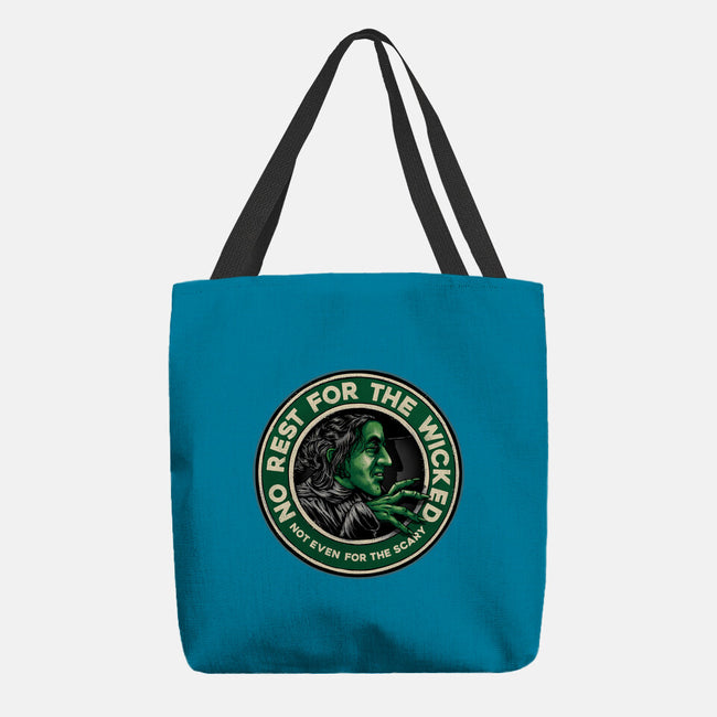 Not Even For The Scary-None-Basic Tote-Bag-glitchygorilla