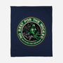 Not Even For The Scary-None-Fleece-Blanket-glitchygorilla