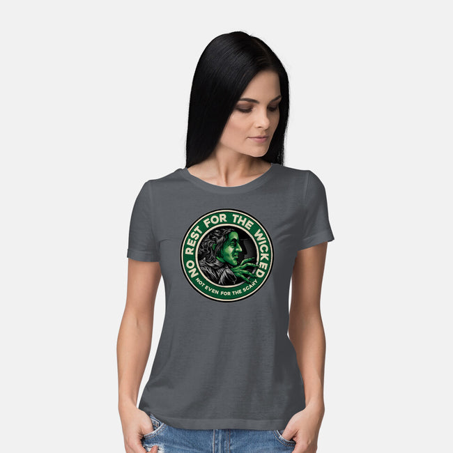 Not Even For The Scary-Womens-Basic-Tee-glitchygorilla