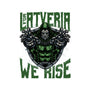 For Latveria We Rise-Womens-Fitted-Tee-glitchygorilla