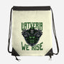 For Latveria We Rise-None-Drawstring-Bag-glitchygorilla