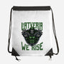 For Latveria We Rise-None-Drawstring-Bag-glitchygorilla