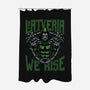 For Latveria We Rise-None-Polyester-Shower Curtain-glitchygorilla