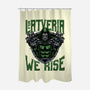 For Latveria We Rise-None-Polyester-Shower Curtain-glitchygorilla