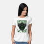 For Latveria We Rise-Womens-Basic-Tee-glitchygorilla