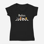 The Pacifists-Womens-V-Neck-Tee-2DFeer