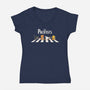 The Pacifists-Womens-V-Neck-Tee-2DFeer