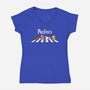 The Pacifists-Womens-V-Neck-Tee-2DFeer