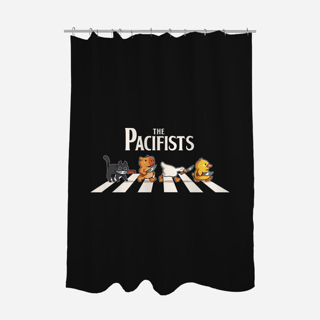 The Pacifists-None-Polyester-Shower Curtain-2DFeer