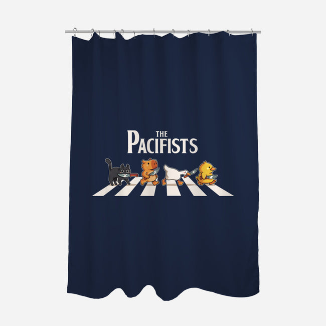 The Pacifists-None-Polyester-Shower Curtain-2DFeer