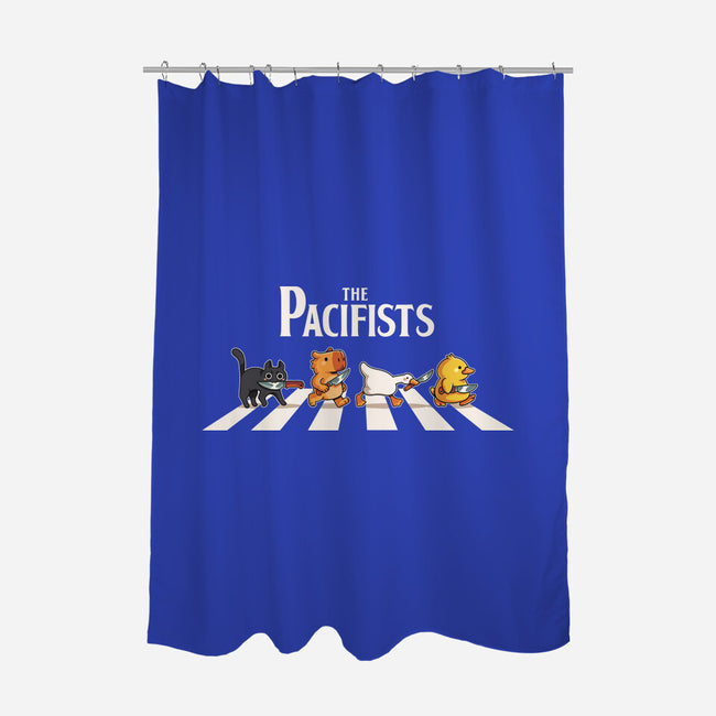The Pacifists-None-Polyester-Shower Curtain-2DFeer