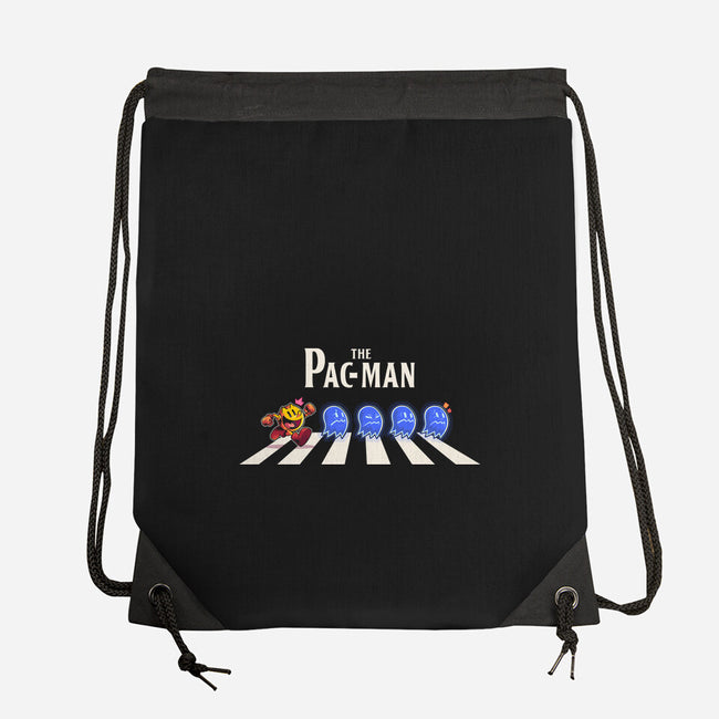 The Pac-Man-None-Drawstring-Bag-2DFeer