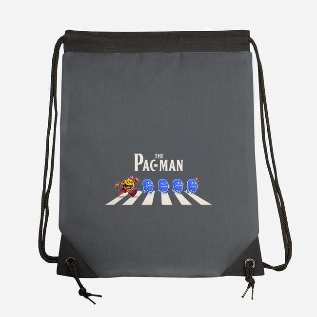 The Pac-Man-None-Drawstring-Bag-2DFeer