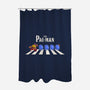 The Pac-Man-None-Polyester-Shower Curtain-2DFeer
