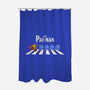 The Pac-Man-None-Polyester-Shower Curtain-2DFeer