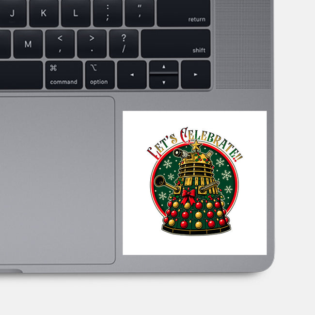 Let's Celebrate-None-Glossy-Sticker-d3fstyle