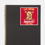 Grumpy Capybara-None-Glossy-Sticker-NemiMakeit