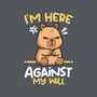 Grumpy Capybara-None-Fleece-Blanket-NemiMakeit