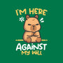 Grumpy Capybara-None-Polyester-Shower Curtain-NemiMakeit