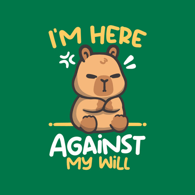 Grumpy Capybara-None-Basic Tote-Bag-NemiMakeit