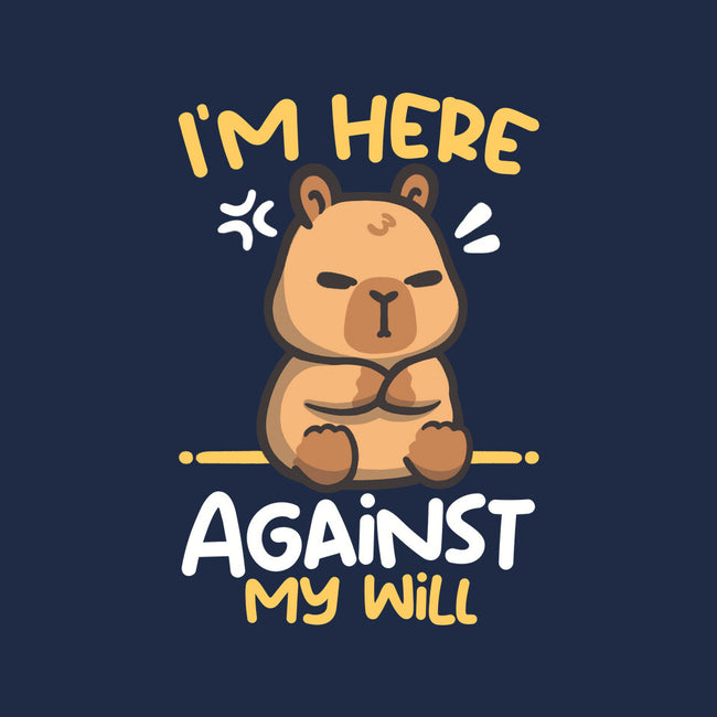Grumpy Capybara-None-Basic Tote-Bag-NemiMakeit