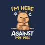 Grumpy Capybara-None-Basic Tote-Bag-NemiMakeit