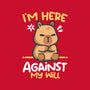 Grumpy Capybara-None-Fleece-Blanket-NemiMakeit