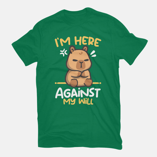 Grumpy Capybara-Mens-Heavyweight-Tee-NemiMakeit