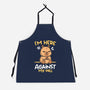 Grumpy Capybara-Unisex-Kitchen-Apron-NemiMakeit
