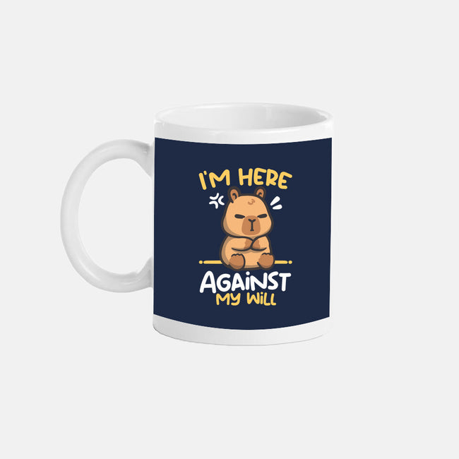 Grumpy Capybara-None-Mug-Drinkware-NemiMakeit