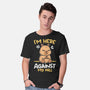 Grumpy Capybara-Mens-Basic-Tee-NemiMakeit