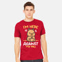 Grumpy Capybara-Mens-Heavyweight-Tee-NemiMakeit