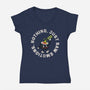 Raw Emotions-Womens-V-Neck-Tee-benyamine12