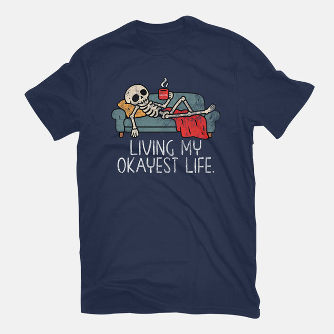 Living My Okayest Life-Youth-Basic-Tee-benyamine12