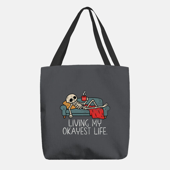Living My Okayest Life-None-Basic Tote-Bag-benyamine12