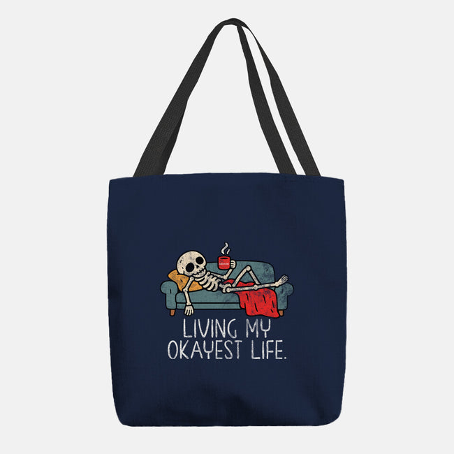 Living My Okayest Life-None-Basic Tote-Bag-benyamine12