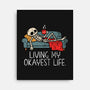 Living My Okayest Life-None-Stretched-Canvas-benyamine12