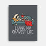 Living My Okayest Life-None-Stretched-Canvas-benyamine12