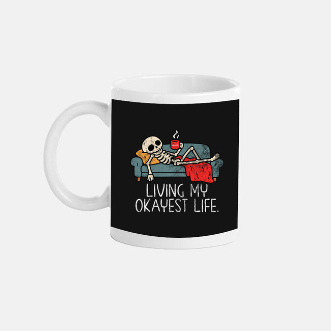 Living My Okayest Life-None-Mug-Drinkware-benyamine12