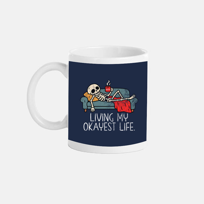 Living My Okayest Life-None-Mug-Drinkware-benyamine12
