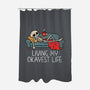 Living My Okayest Life-None-Polyester-Shower Curtain-benyamine12