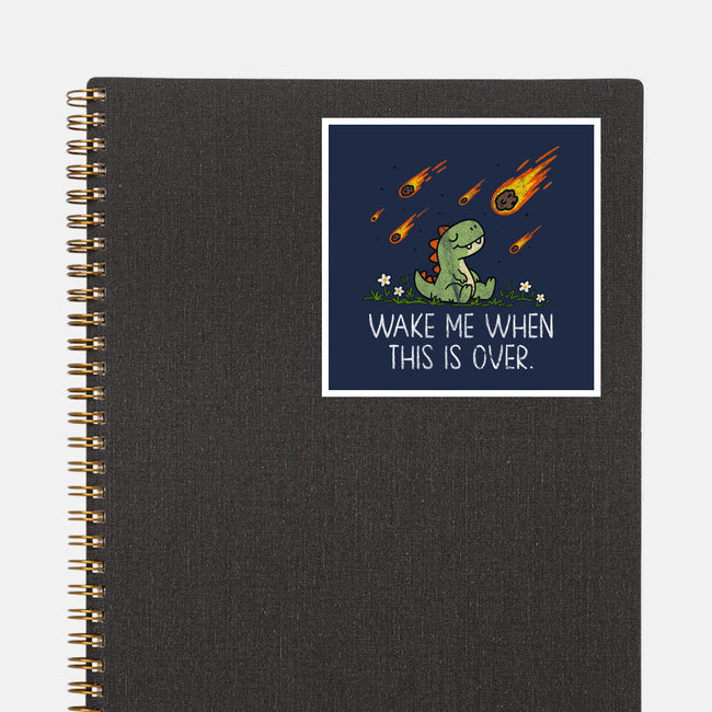This Seems Fine-None-Glossy-Sticker-benyamine12